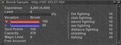 Signature for player Brook Sample